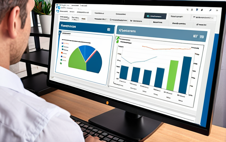 **Image Prompt 1: Technology in Customer Relationship Management**
- Create an illustration depicting a business professional using CRM software on a computer, analyzing customer data and graphs, with a focus on efficient communication and customer satisfaction.