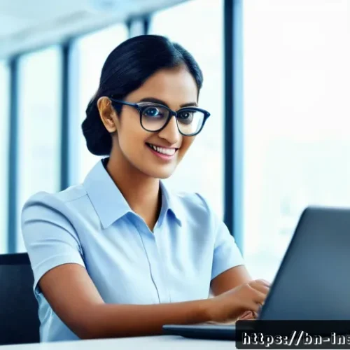 Home 33 보험중개사와 관련된 최신 보험 상품 성공 사례 연구 및 분석 - A professional Bengali insurance agent in a modern office environment, wearing formal attire and gla...